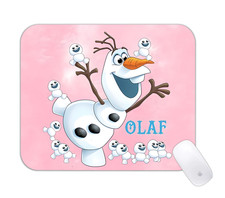 Happy Snowman Olaf Frozen Desk Mat Colorful Kids Gaming Pad