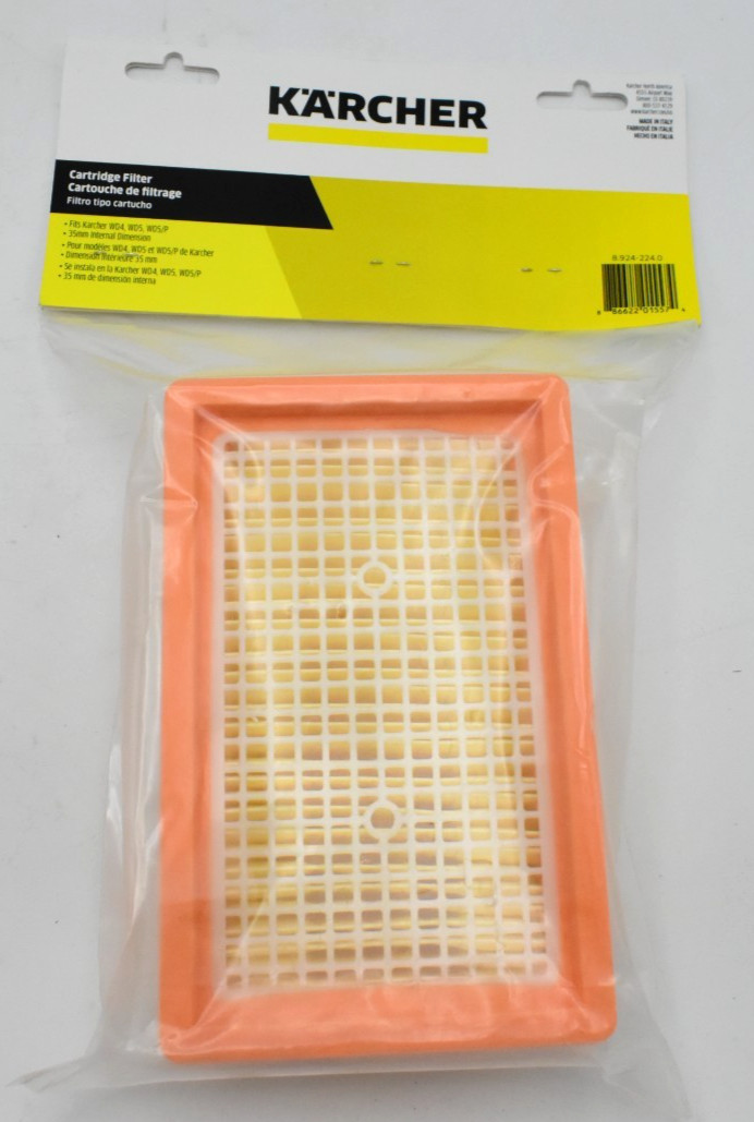 4 PCS Genuine Karcher Replacement Filter for Karcher WD4 WD5 WD5/P Vacuum