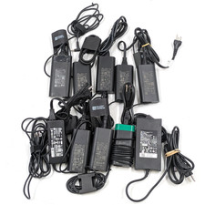 Assorted HP  Dell Laptop Chargers  90W-150W  USB-C  Barrel Tip  Lot of 10
