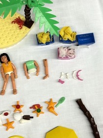 Lego Belville 5845 5841 Beach Island Dolphins Figures Set Bundle Vintage