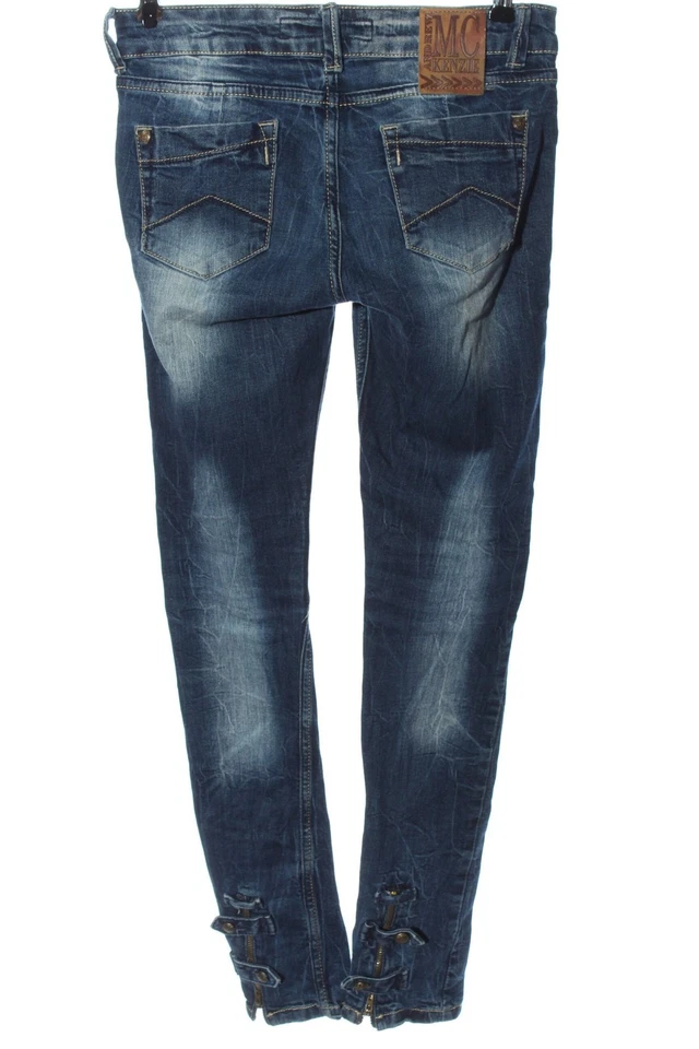 MC KENZIE Jeans cigarette Dames Jeans T EU 36 bleu style décontracté - Photo 2/4