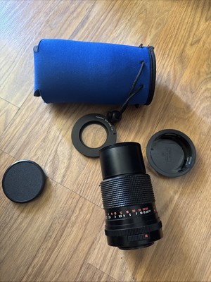 Carl Zeiss Jena DDR MC s 1:3.5 f=135 M42 Lens with E mount adapter