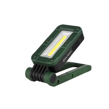 Olight Swivel Moss Green COB LED Foldable Work Light, 180Deg Clip Stand, 400 Lum