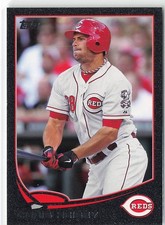 2013 Topps - Black 17/62 - Chris Heisey #195 /62 Reds