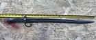Antique Knife Bayonet 24” Missing Grip Scales Full Tang Muzzle Ring — photo 1