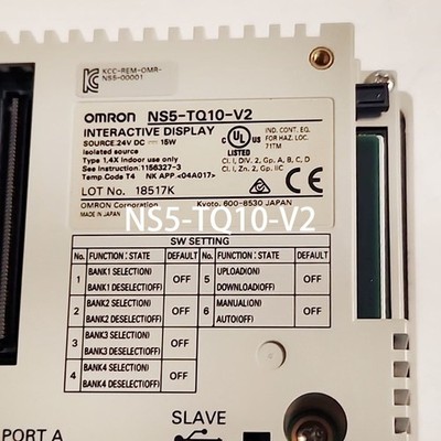 Operation Panel Module Omron NS5-TQ10-V2 NS5-TQ10B-V2 NS5-TQ11-V2 NS5-TQ11B-V2 