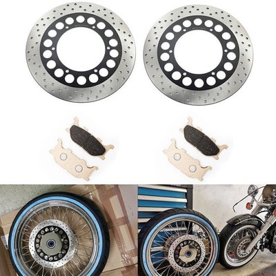 Bremsscheiben vorne Beläge für Yamaha XVS1100 V-Star Custom Classic Silverado