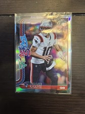 2025 Topps Chrome Football - Drake Maye Future Stars Refractor  #FS-7 Patriots
