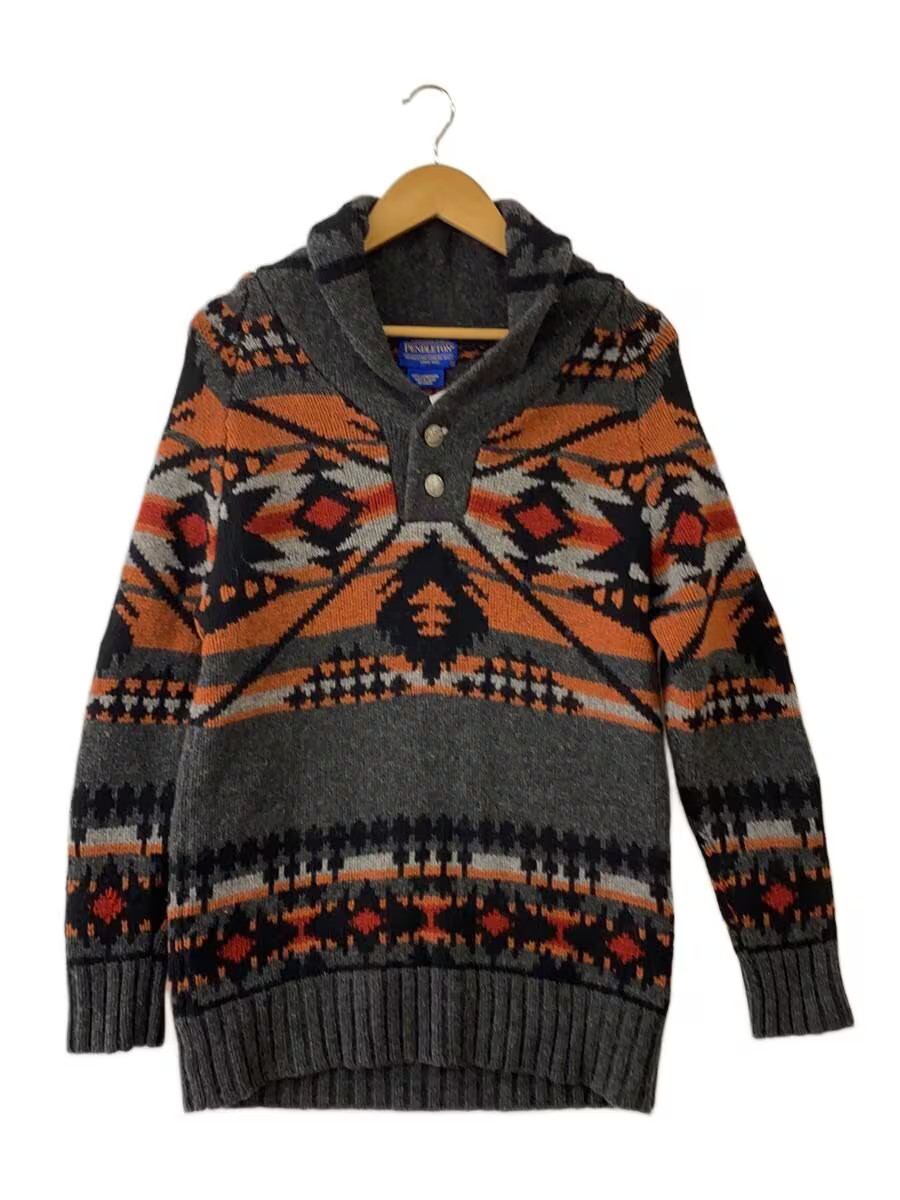 PENDLETON Concho Button Shawl Collar Knit, Size S… - image 1