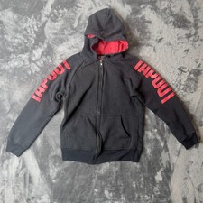 WWE x Tapout Full-Zip Hoodie Black Size 12