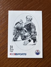 1986-87 Kraft Drawings #31 Grant Fuhr Goalie, Edmonton Oilers NMMT