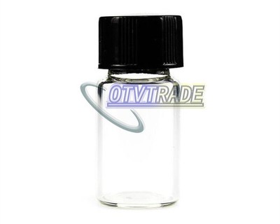 50pcs Transparent Clear Glass Bottles Vials  For Collection - 5mL NEW #hj