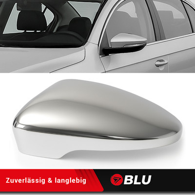 Chrom glänze spiegelkappe spiegelgehäuse für VW PASSAT B7|EOS|CC|SCIROCCO links