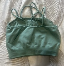 Tala Women’s green Sports Bra Size s small 