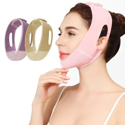 1PC Face Slimming Strap Reduce Double Chin Lift V Face Stickers Anti Bandage