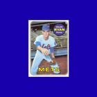 LOT of (5) 1968-1969 Topps Vintage Baseball Cards - Nolan Ryan #533 - Mint