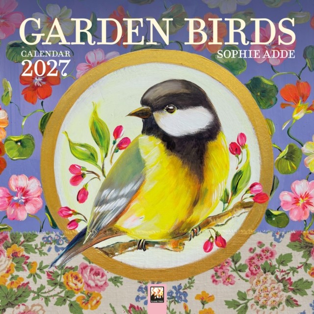 Sophie Adde: Garden Birds Mini Wall Calendar 2027 (Art Calendar) (Calendar)