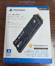 WD BLACK 1TB SN850P SN850X NVMe Internal SSD for PS5 Consoles - New Opened Box