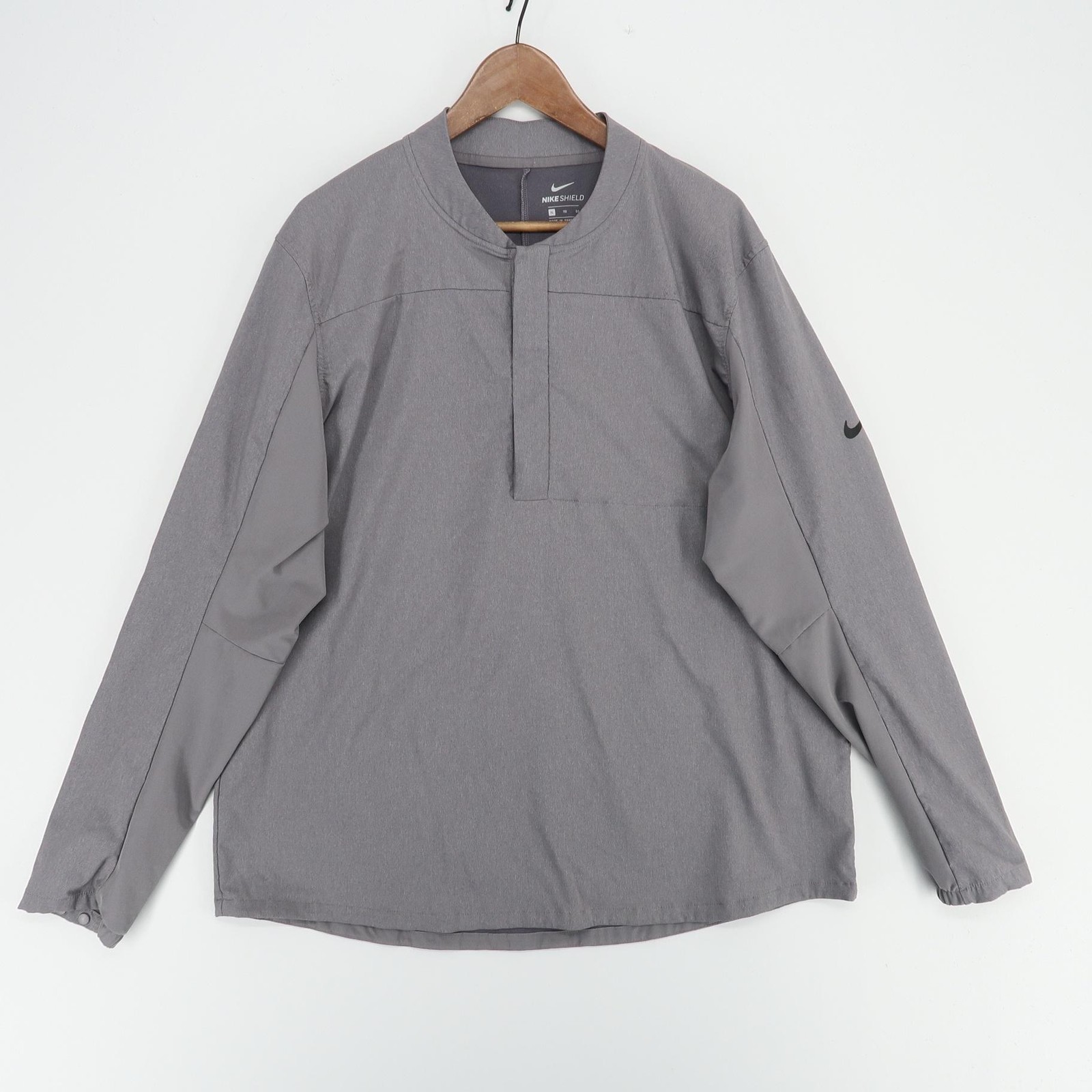 SACAI X NIKE Nike Shield Pullover Giacca Uomo XL Giacca a Vento Mezza Zip Golf Performance