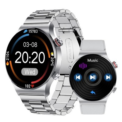 Smartwatch Herren mit Telefonfunktion Armbanduhr Sport Pulsuhr Für Android iOS