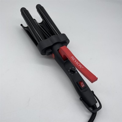 Revlon Wave Master Jumbo-Welleneisen (Design mit drei Jumbo-Stylingplatten, Turm