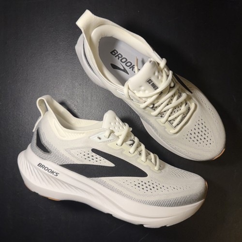 Brooks Glycerin 23 Shoes Womens Beige Size 6.5 Sneakers Wide Road 1204651D192