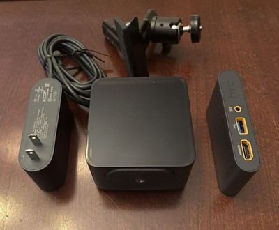 HTC Vive Base Station Lighthouse Steam 2PR8100 + HTC Vive Link Box + Clamp
