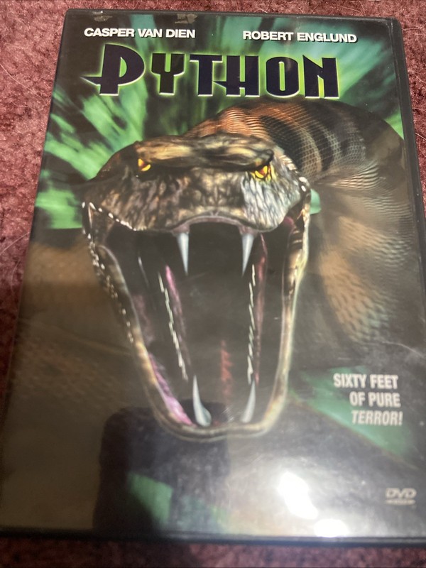Python DVD Casper Van Dien, Robert Englund, William Zabka, Sean Williams