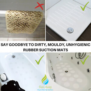 Non Slip Bath Mat Stickers Anti Skid Grip For Tub Shower Non Rubber for Bathroom
