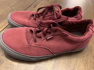 vans lo pro burgundy
