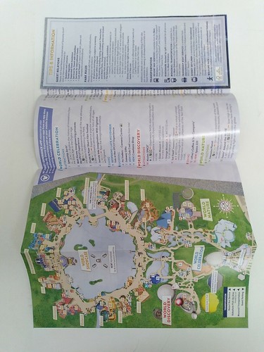 Walt Disney World 50th Gold Coin Figment & Epcot Guide Map Set - Picture 9 of 9