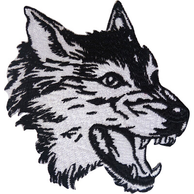 Extra Large Sequins Wolf Sew On Patch For Jeans Jacket Back Appliqué - Foto 6