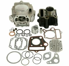 New Honda Z50R Complete Top End Replacement Kit Cylinder Head Piston 1982-1999