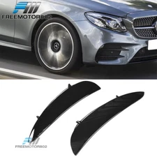 Fits 17-23 Mercedes W213 E-Class AMG Sport Front Bumper Canards Air Vent Flap