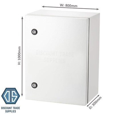 Elektro Metallgehäuse Abzweigdose IP65 Stahl Innen Außen EN10080/300