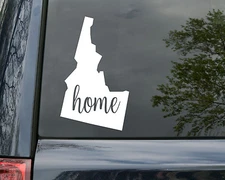 Idaho State Vinyl Decal Sticker 6" x 3.5" Home ID Potatoes FREE SHIPPING