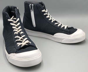 nike blazer mid black canvas