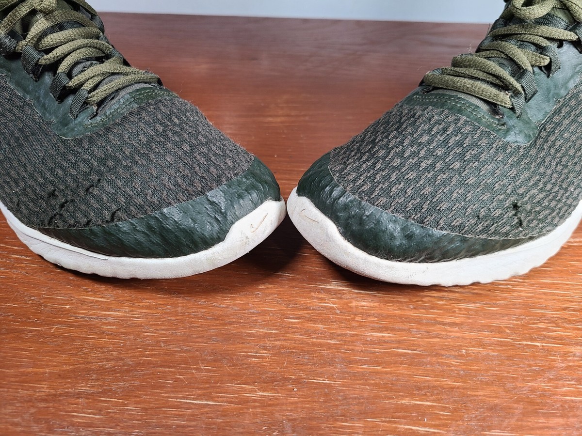 Men\'s Nike Rival Running Shoes Green And White Anthracite AA7400-300 US Size 8.5 ZOOM RIVAL XC 6 - 300 BARELY GREEN/METALLIC SILVER-GREEN  main image 4