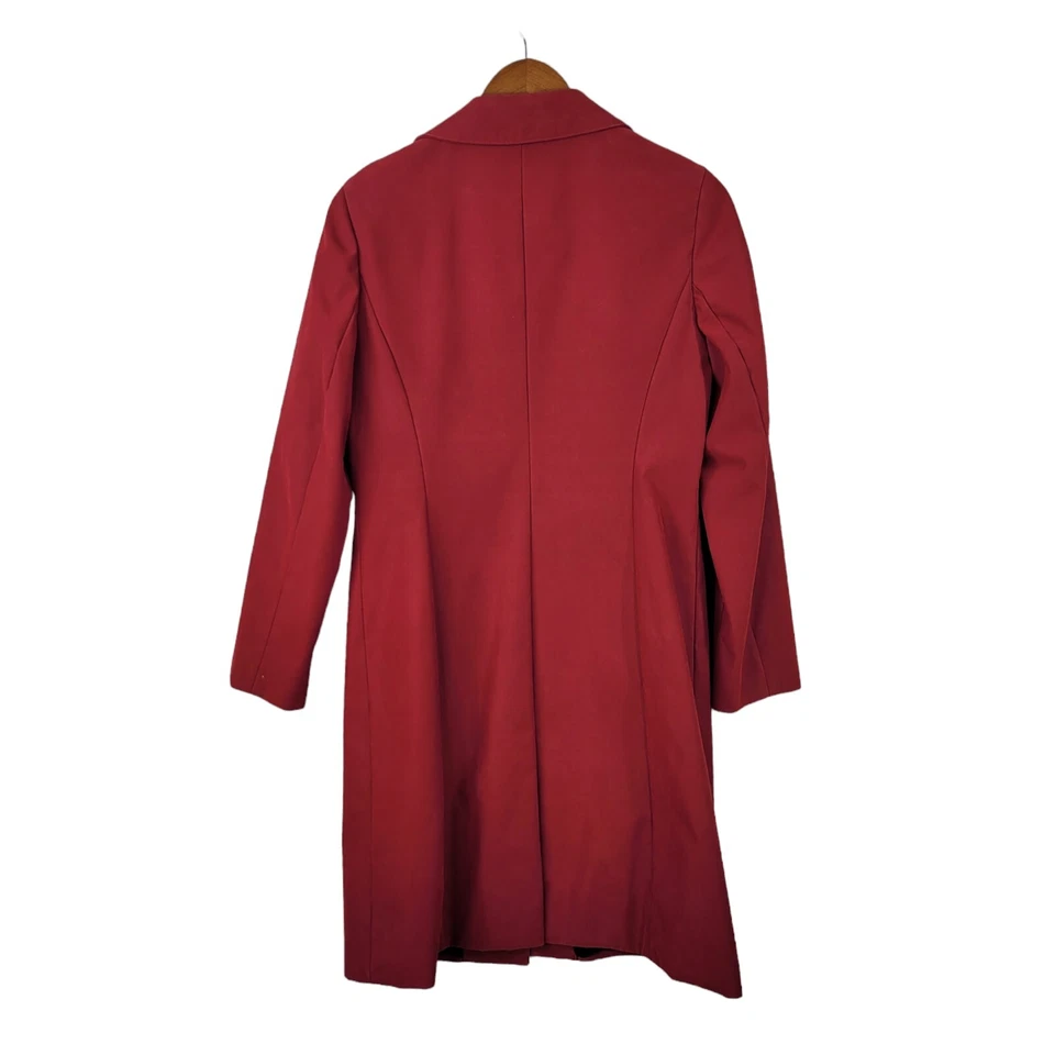 Gabardina informal Corner Annex talla pequeña chaqueta peso medio primavera otoño rojo  Foto 3 de 4