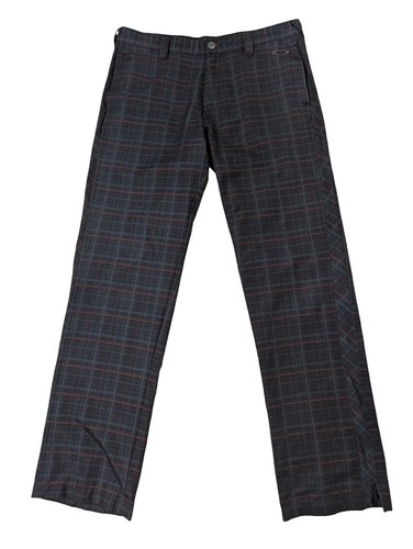 Oakley Pants Mens Gray Straight Fit Casual Stretch Golf Classic
