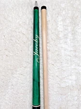 IN STOCK, Jacoby MAG 1 Pool Cue, FREE HARD CASE (Green)