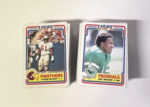 1984 Topps USFL Singles You Pick