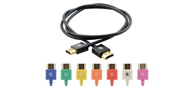 Kramer Ultra-Slim Flexible HDMI Cable C-HM/HM/PICO/BK-6 - Bag of 10 - New in Box