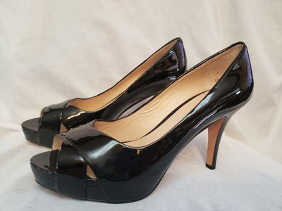 via spiga peep toe pumps