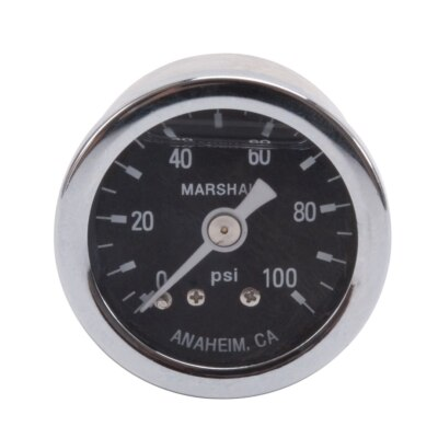 #ad RUSSELL EDEL FUEL PRESSRE GAUGE 0 100 650340 $58.29