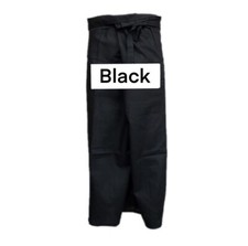Thai Fisherman black color LongTory Pants Cotton toray Massage beach YogaTai Chi