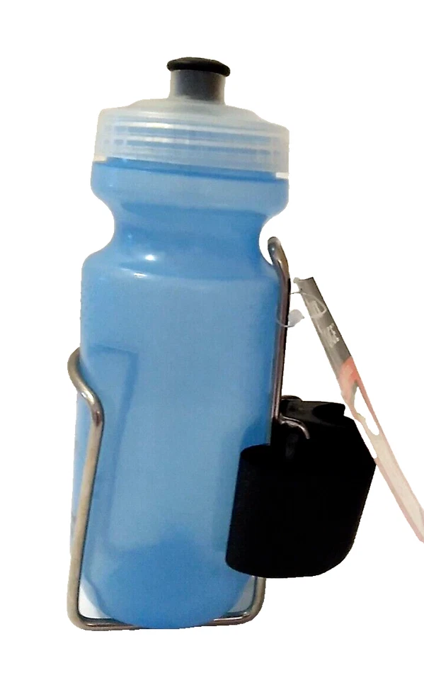 TWOFISH Quick Cage Stainless Steel with Water Bottle Bicycle Kids Adults New HTF - Image 2 of 4