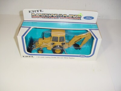 1/32 Vintage Ford 555A Backhoe/Loader by ERTL W/Box! | eBay