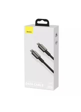 Baseus Type-C-Type-C cable Tungsten Gold Fast charging data 100W 20V/5A 2m Black