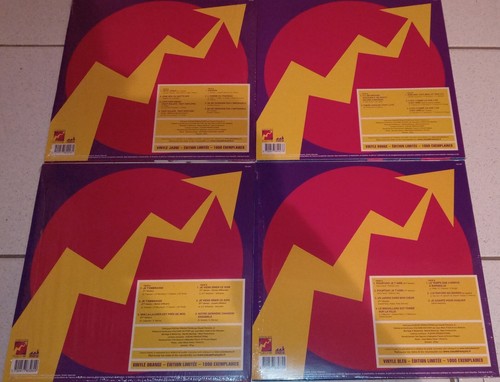 CLAUDE FRANCOIS LES 10 VINYLES COULEURS 25 CM LES INEDITS EN EDITION LIMITEE - Afbeelding 3 van 7